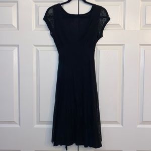 Forever 21 Black Lace Midi Dress